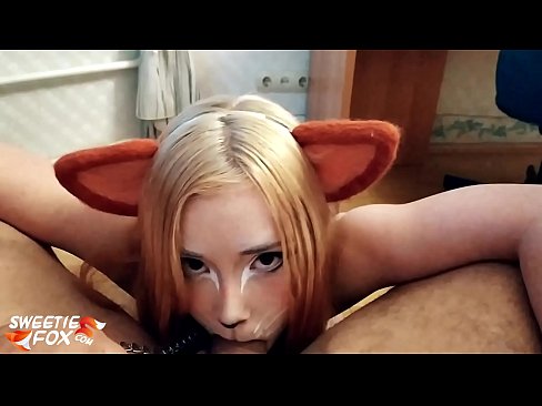 ❤️ Kitsune gleypa pikk og ásamt í munninum ❤️❌ Bara klám á is.28films.ru ☑